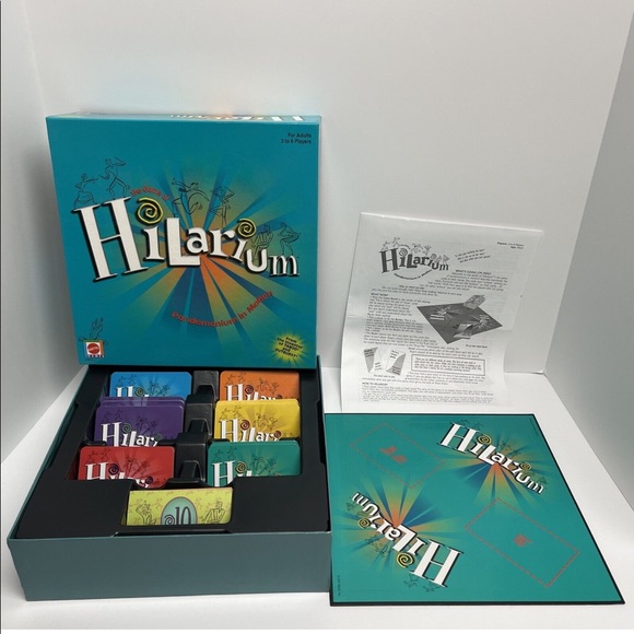 Mattel Games Hilarium Board Game Like New Charades Of Pandemonium